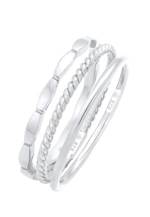 Elli 3 PACK STYLE - Ring - silber