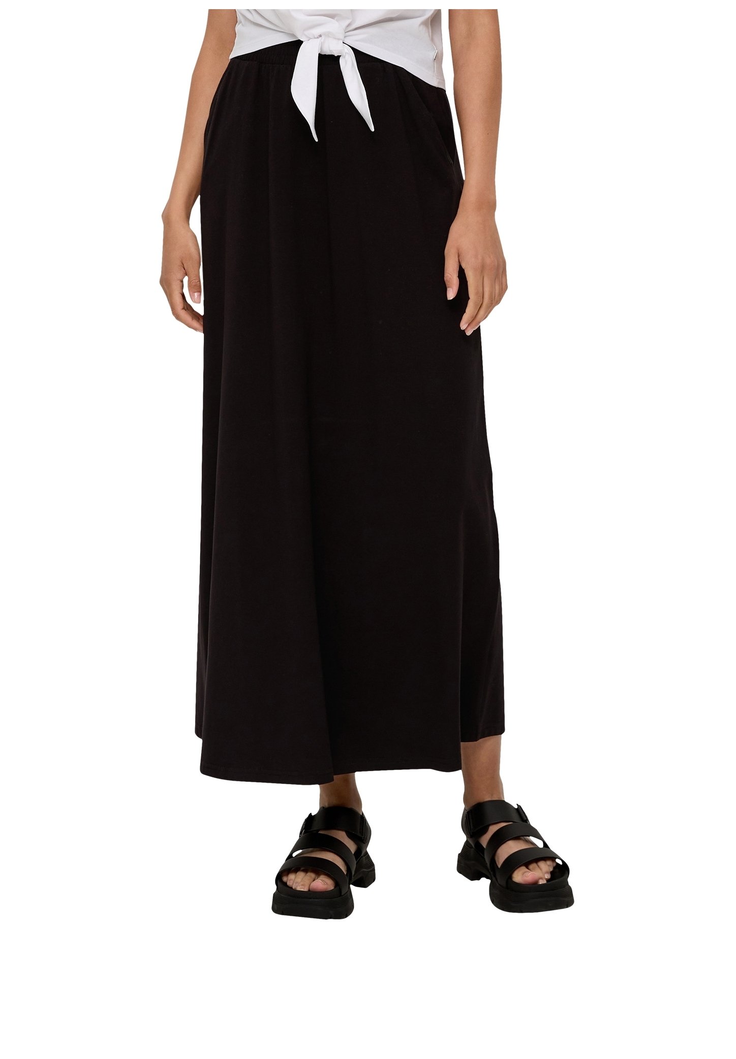 Jupe Plissée Blanche S.Oliver Avec Ceinture - Taille 38 - Occasion Très Bon état