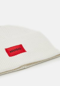 HUGO XAFF UNISEX - Beanie - open white