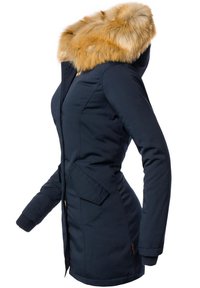 Marikoo KARMAA - Winter coat - blau - innen grau