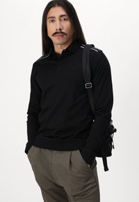 KARL LAGERFELD Polo shirt - black