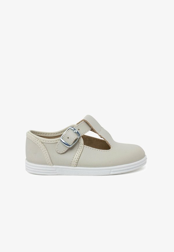 PEPITOS LAVABLE HEBILLA - Lauflernschuh - beige