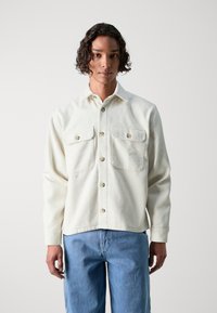 Abercrombie & Fitch DOBBY biały