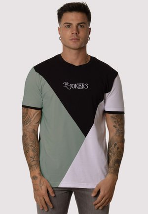 Camiseta estampada - tricolor