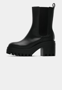 CHUNKY HEELED CHELSEA - Bottines à talons hauts - triple black