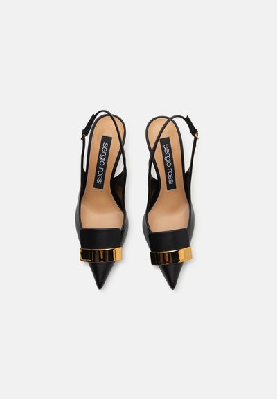Sergio Rossi SLINGBACK - Korolliset avokkaat - black