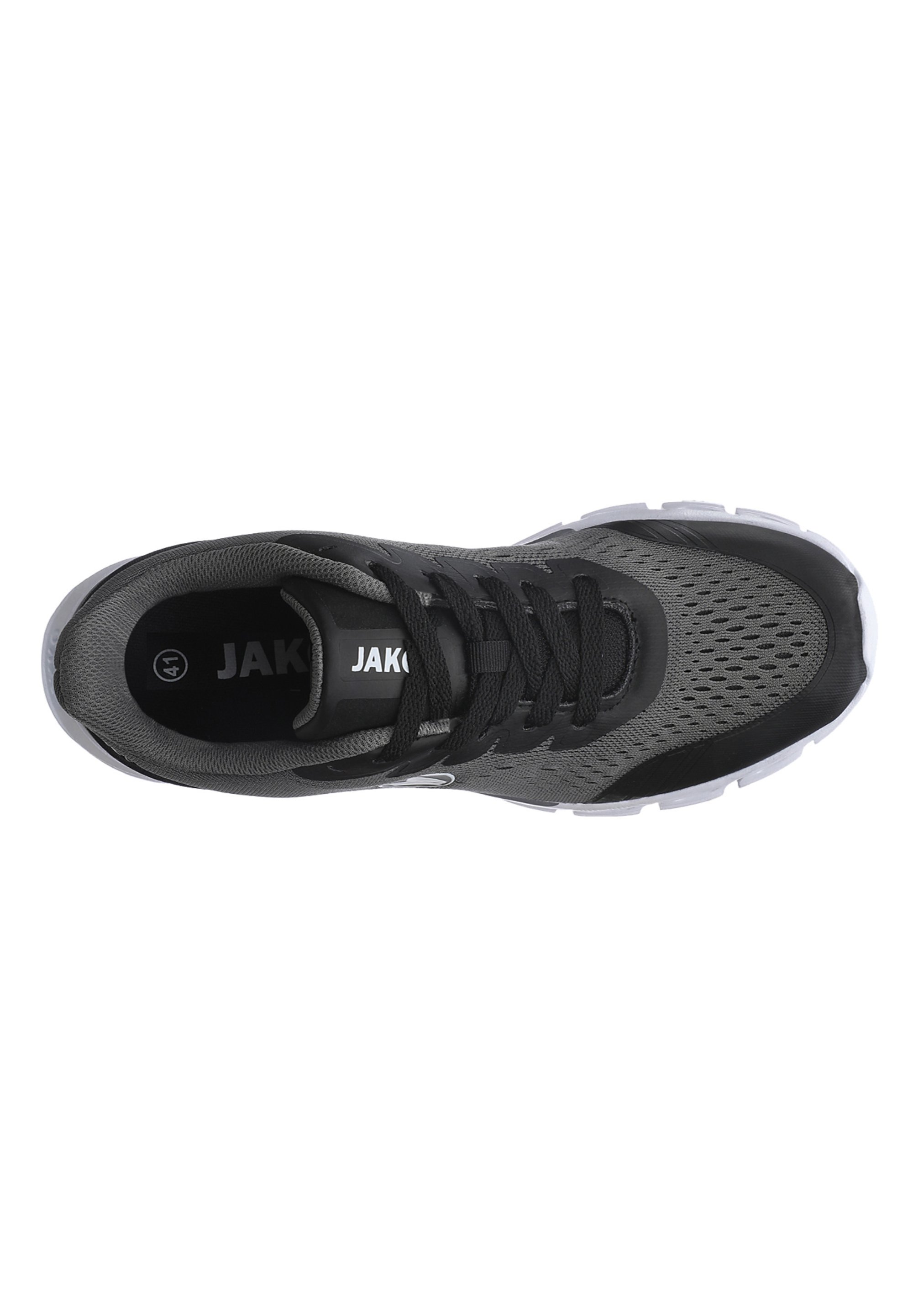 JAKO Lifestyle Sneaker Uomo Base Mesh – Scarpe Casual In Tessuto Nero, Traspiranti E Ammortizzate, Ideali Per Il Tempo Libero