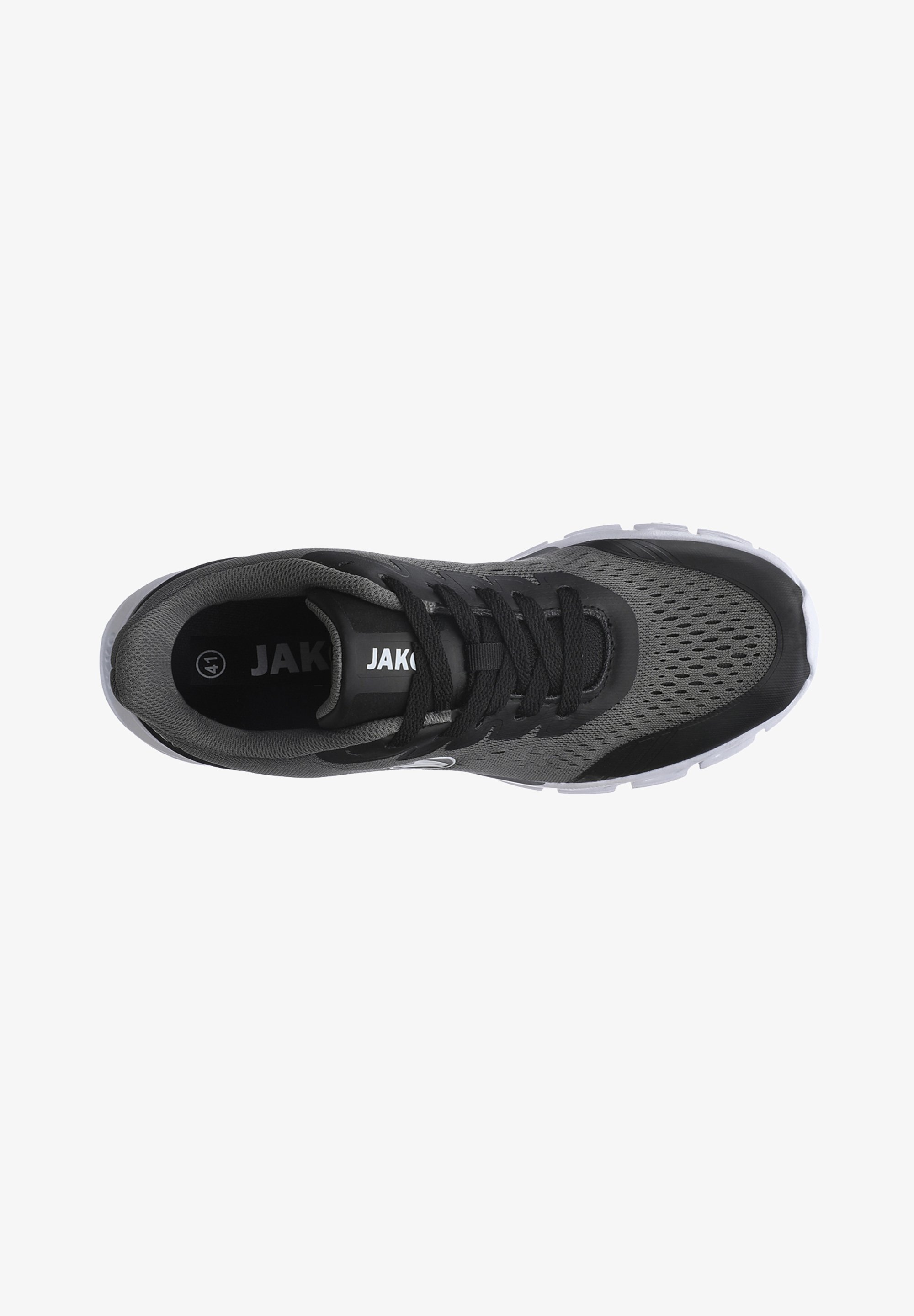 JAKO Lifestyle Sneaker Uomo Base Mesh – Scarpe Casual In Tessuto Nero, Traspiranti E Ammortizzate, Ideali Per Il Tempo Libero