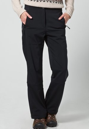 Stoffhose - black