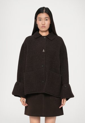 FUDGE COAT - Krátký kabát - dark ebony