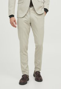 Jack & Jones PREMIUM JPRFRANCO TROUSER - Pantalones chinos - pure cashmere