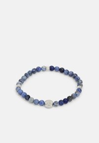 Tommy Hilfiger MEN BEADS - Armbånd - blue/silver-coloured