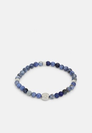 MEN BEADS - Bracelet - blue/silver-coloured