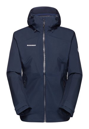 CONVEY TOUR HOODED JACKET WOMEN - Hardshellová bunda - marine