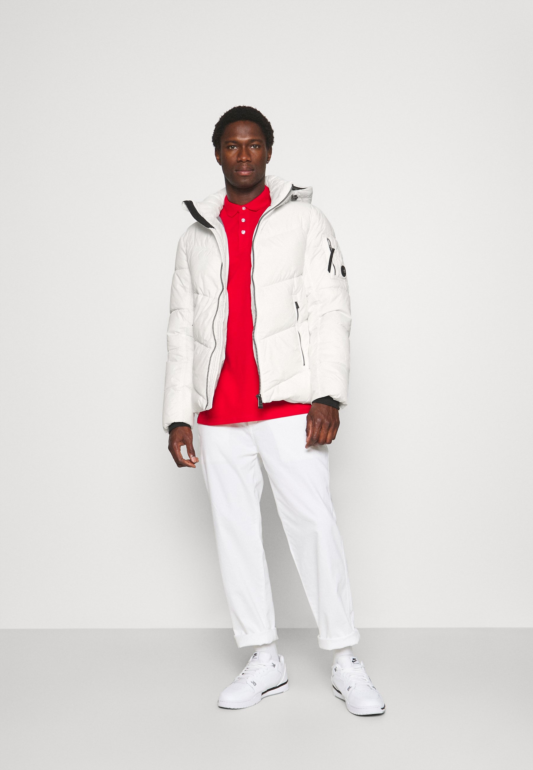 casual puffer jacket