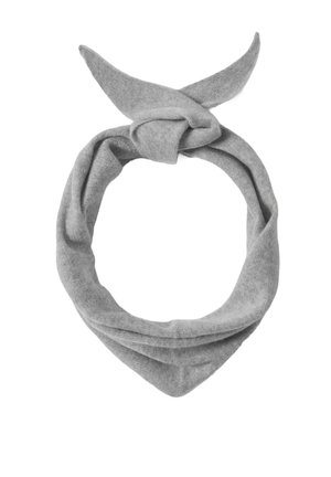 Scarf - light grey melange
