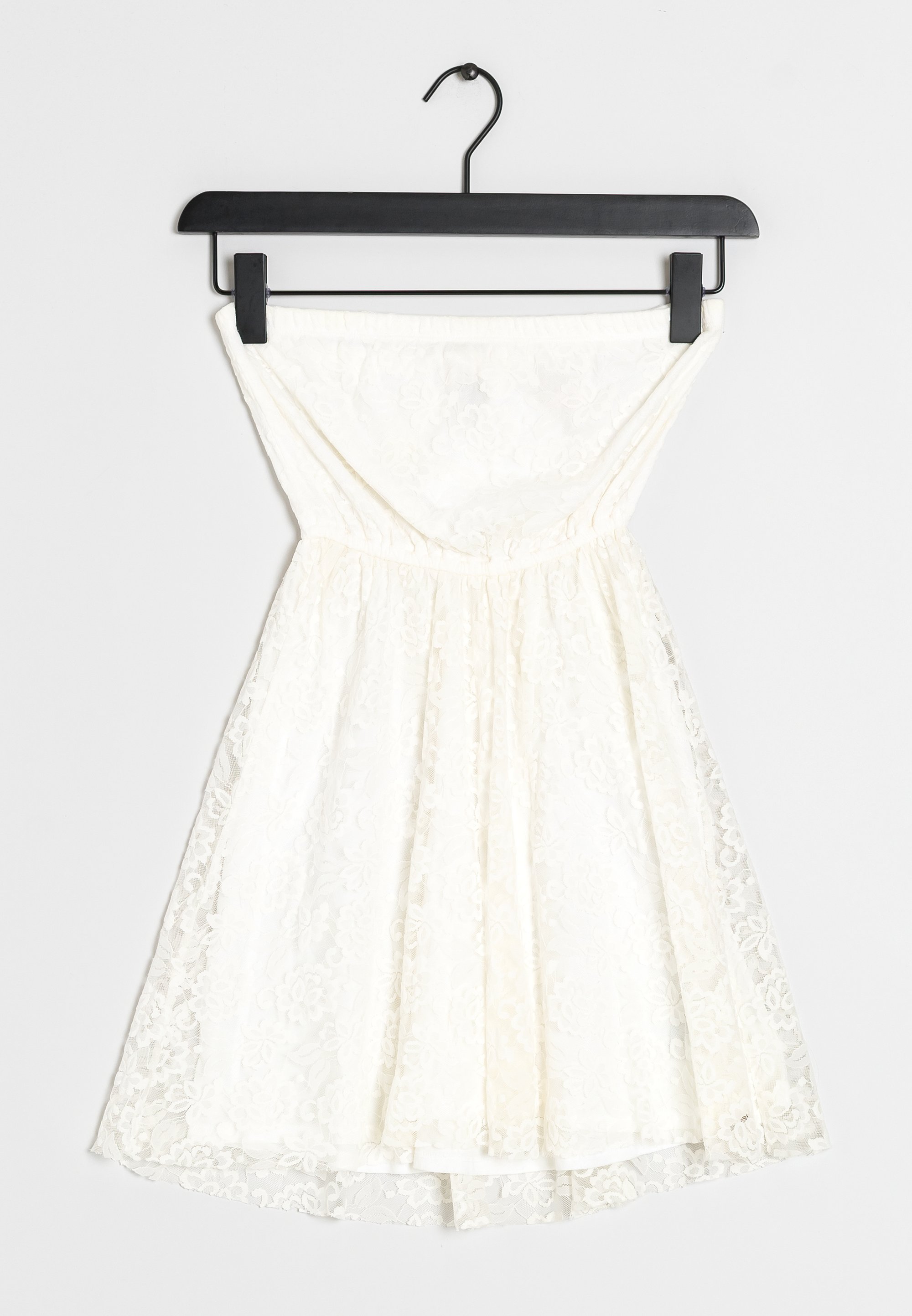 white and tan dress Rye Cotton Canvas Dress In Natural 1