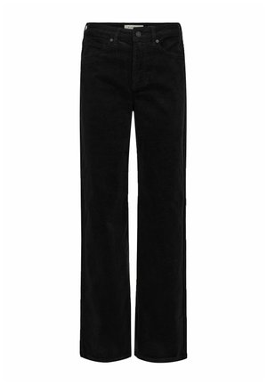 Straight leg jeans - black