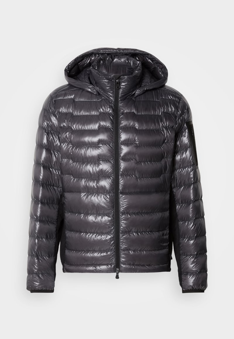 Boss Gewatteerde jas donkergrijs Boss Gewatteerde jas donkergrijs