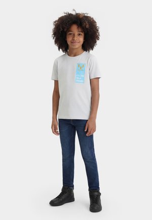 MESSI Μπλουζάκι με στάμπα - heather grey