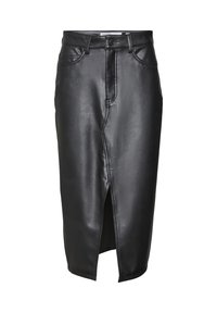 VMVERI CALF SKIRT - Jupe crayon - black