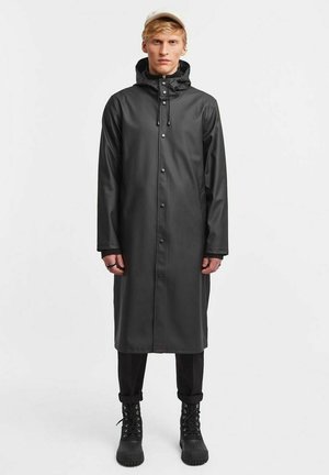 Stutterheim STOCKHOLM LONG PRINT - Regenjacke / wasserabweisende Jacke - black