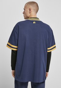 Starter TEE - Triko s potiskem - darkblue/californiayellow