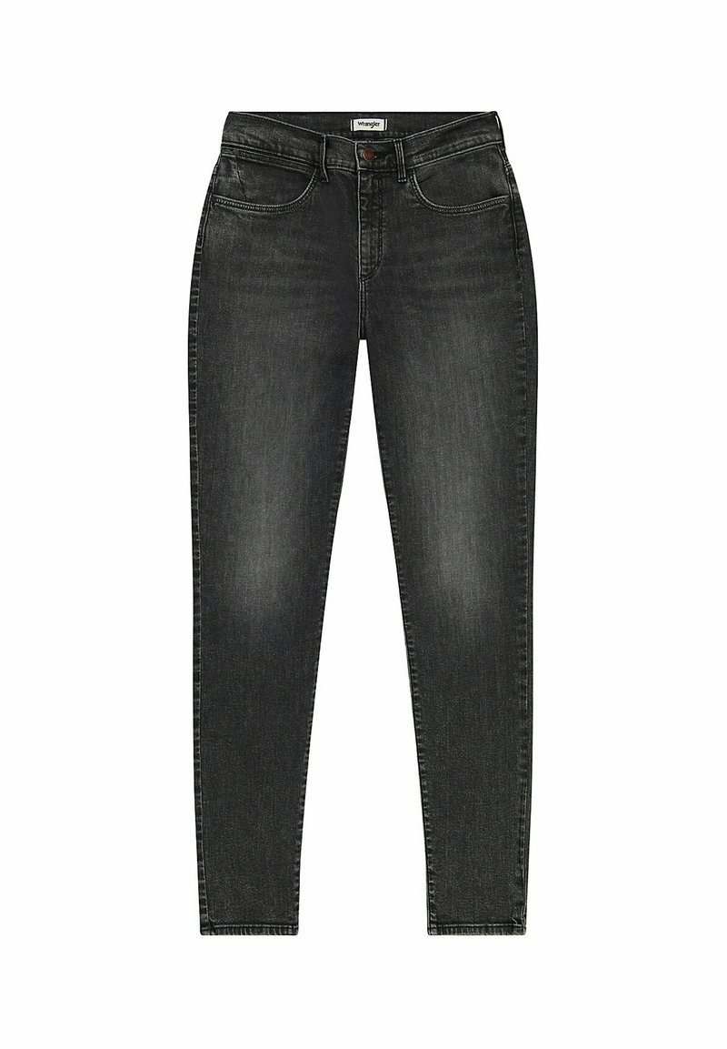 Wrangler Jeans Skinny Fit blauw denim/bluedenim