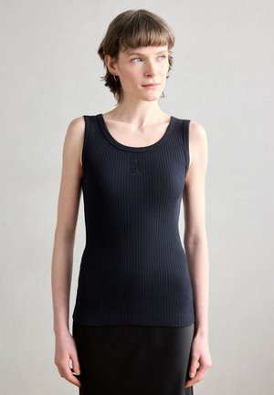 ROUND NECK - Top - deep night blue
