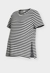 MLLUPIN VITA - T-shirt imprimé - snow white stripes:black