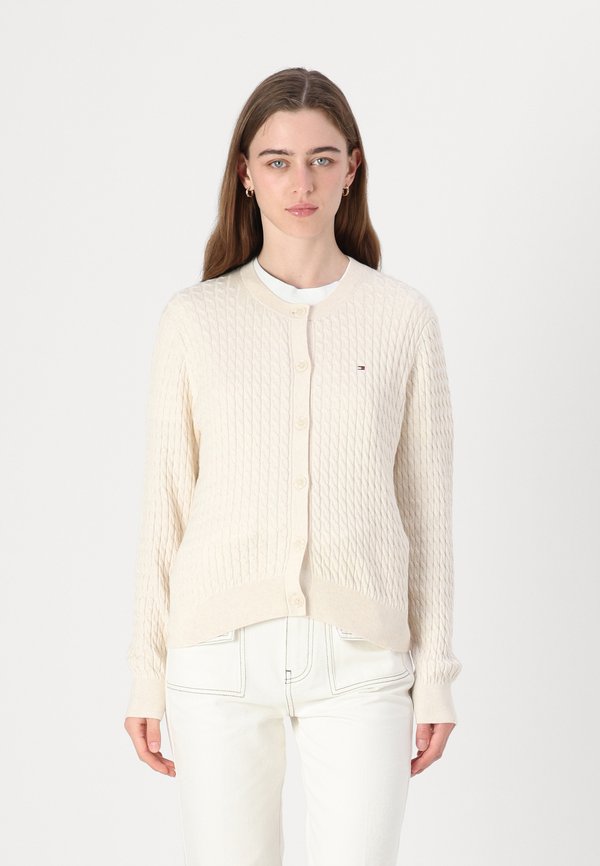 Cardigan - ivory petal