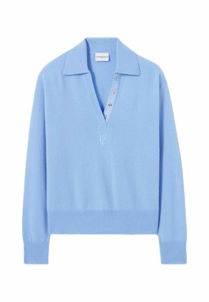 Claudie Pierlot, SWEATER - Camiseta de manga larga - bleu ciel