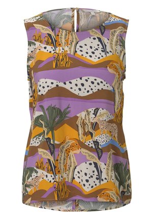 TOM TAILOR DENIM Bluse - tropical print