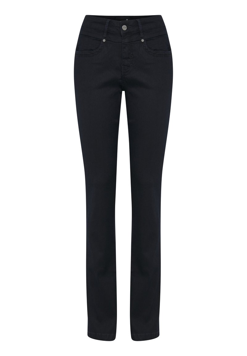 Fransa Slim fit jeans zwart