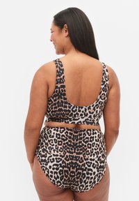 Zizzi WITH PRINT - Bikini-Hose - leo
