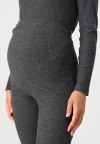 ONLY MATERNITY OLMHALLE - Broek - dark grey