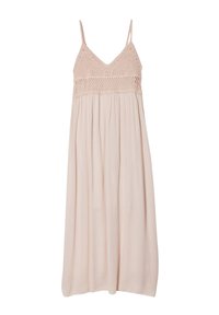Cache Cache LANGES MAKRAMEE - Robe longue - sable