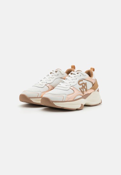 Stuart Weitzman TRAINER - Zapatillas - white/tobacco