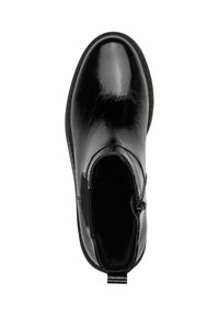 Tamaris CHELSEA - Gležnjače s platformom - black patent