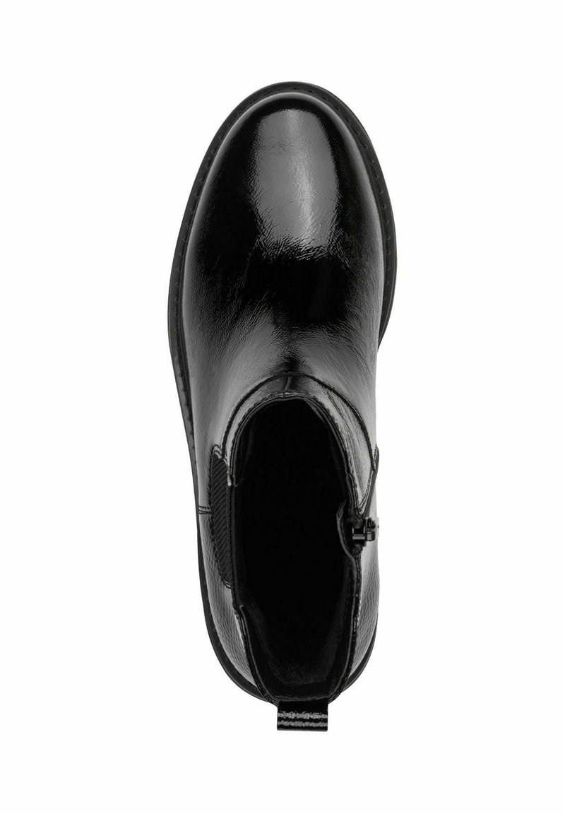 Tamaris CHELSEA Plateaustiefelette black patent/schwarz