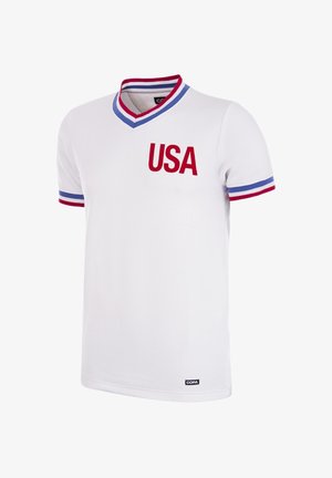 COPA Football, USA 1976 RETRO FOOTBALL SHIRT - T-shirt con stampa - white