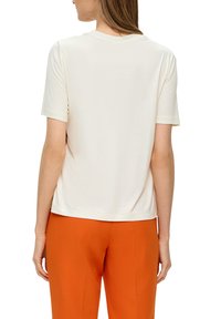s.Oliver BLACK LABEL T-Shirt print - creme