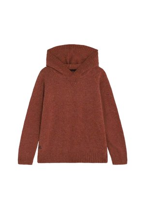 Jersey con capucha - terracotta