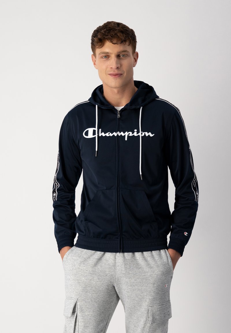 Champion Felpa con zip - dark blue
