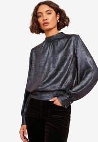 SHIRRED -REGULAR FIT - Bluse - blue