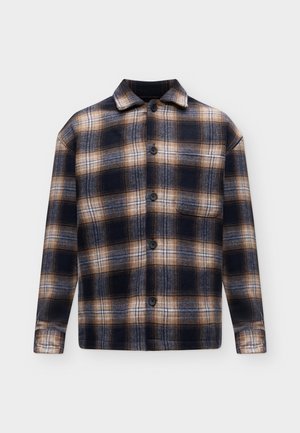Jack & Jones, JJESOHO OLLIE OVERSHIRT LS SN - Καλοκαιρινό μπουφάν - navy