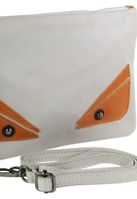 DrachenLeder Sac bandoulière - grau/braun