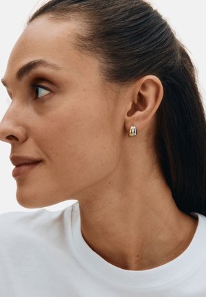 EDBLAD FURO DUO MIXED STUDS - Øreringe - steel