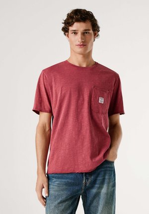 SUNDAY TEE - T-Shirt basic - currant red