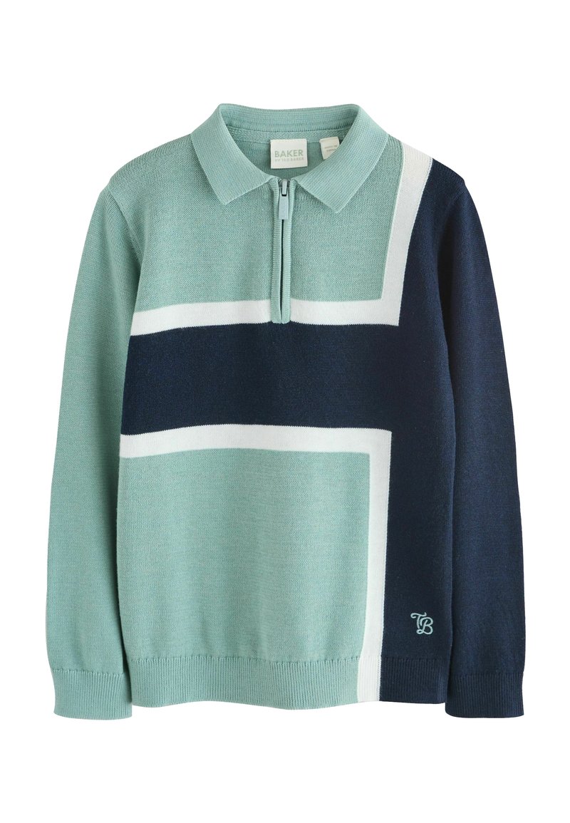 Baker by Ted Baker REGULAR FIT - COLOURBLOCK  - Polosärk - green